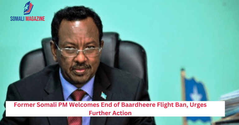 Former Somali PM Welcomes End of Baardheere Flight Ban, Urges Further Action