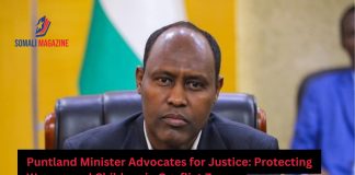 Puntland Minister Advocates for Protection of ISIS Wives and Children in Conflict Zones
