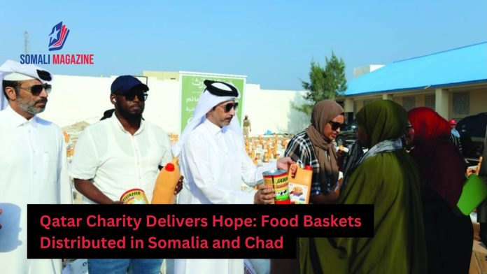 Qatar Charity Extends Lifeline to Somalia and Chad with Food Basket Distribution