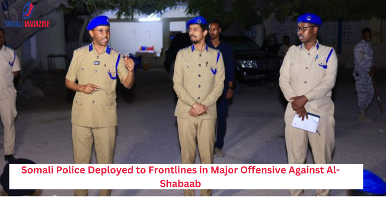Somali Police Deployed to Frontlines in Major Offensive Against Al-Shabaab