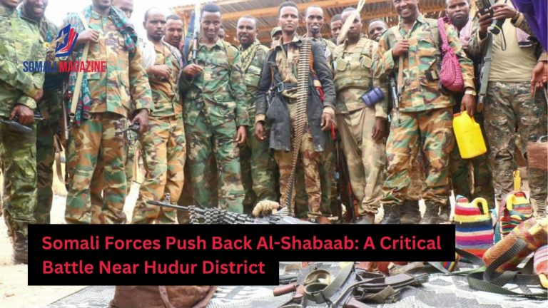 Somali National Army Engages Al-Shabaab in Fierce Battle Near Hudur