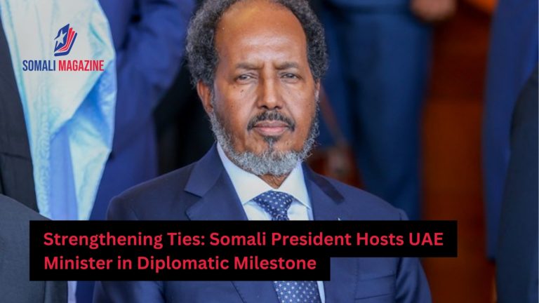 Somalia’s President and UAE Minister Deepen Bilateral Ties in Mogadishu Meeting