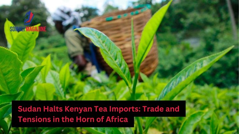 Sudan Tea Imports from Kenya Plummet Amid Regional Strife