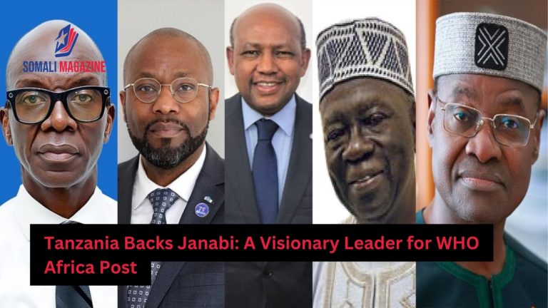 Tanzania Rallies Behind Janabi for WHO Africa Post Following Tragic Loss