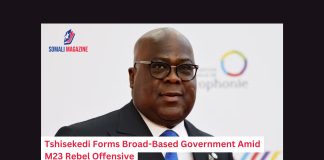 Tshisekedi Forms Broad-Based Government Amid M23 Rebel Offensive in DRC