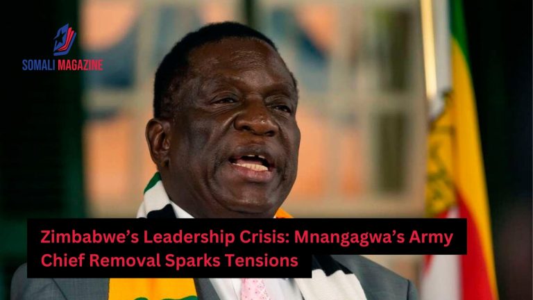 Mnangagwa Army Chief Removal Signals Escalating Power Struggle