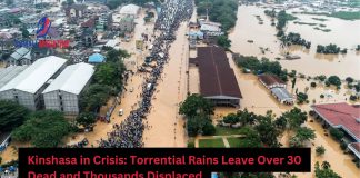 Kinshasa Floods Claim Over 30 Lives as Torrential Rains Wreak Havoc