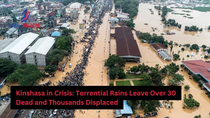 Kinshasa Floods Claim Over 30 Lives as Torrential Rains Wreak Havoc