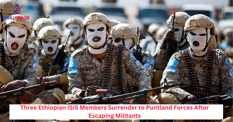 Three Ethiopian ISIS Members Surrender to Puntland Forces After Escaping Militants