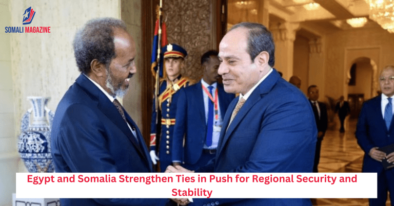 Egypt and Somalia Strengthen Ties in Push for Regional Security and Stability