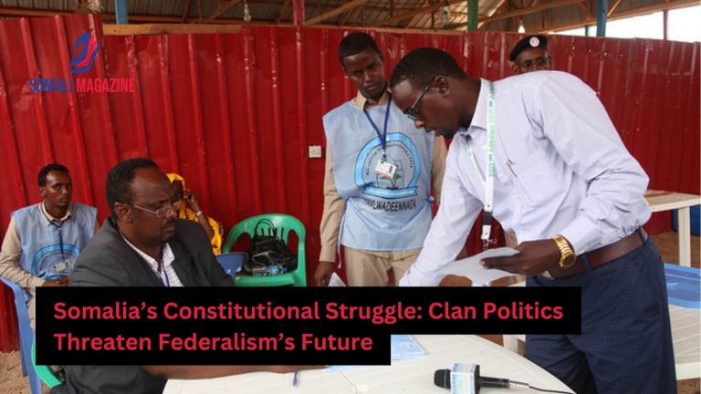 Clan Politics Erode Somalia’s Efforts to Finalize Constitution