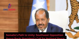 Somali Southwest Opposition Group Endorses President’s National Peace Initiative