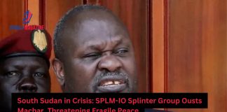 South Sudan’s SPLM-IO in Turmoil as Splinter Group Ousts Machar