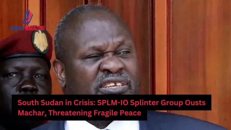 South Sudan’s SPLM-IO in Turmoil as Splinter Group Ousts Machar