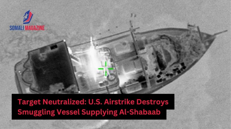 U.S. Airstrike Destroys Smuggling Vessel Supplying Weapons to Al-Shabaab
