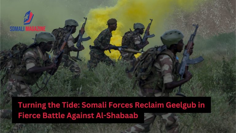 Somali Forces Reclaim Geelgub in Fierce Battle Against Al-Shabaab