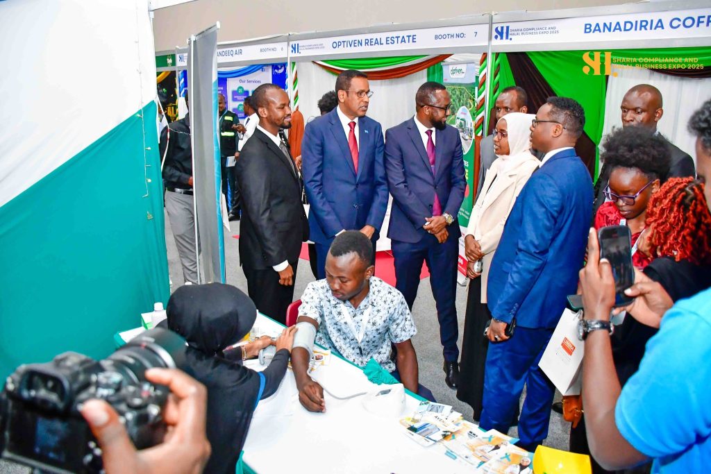 Ushirika Elite Hospital offers free medical checkups at the Sharia Compliance & Halal Business Expo 2025, drawing the attention of leaders and attendees alike with their commitment to community health and wellness.