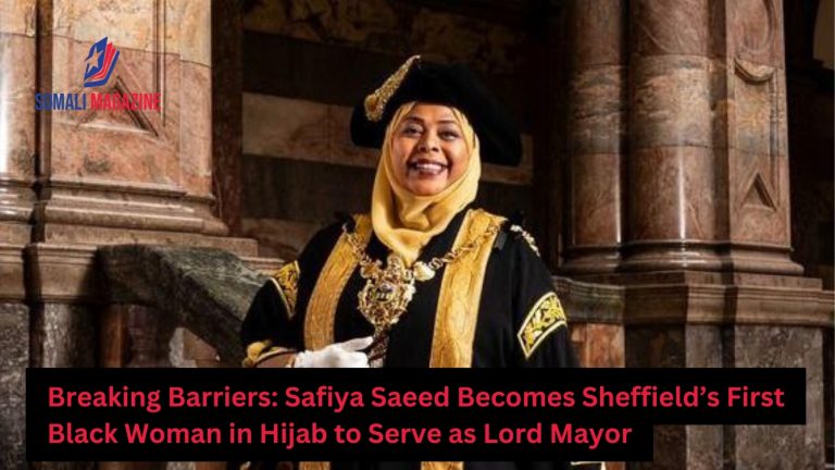 Safiya Saeed Makes History as Sheffield’s First Black Woman in Hijab to Serve as Lord Mayor