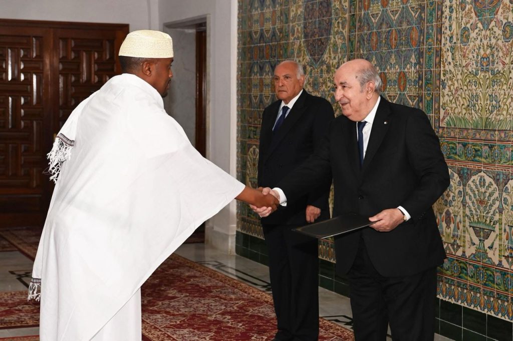 Ambassador Yusuf Hassan Ahmed (Yusuf Jeego) Presents Credentials