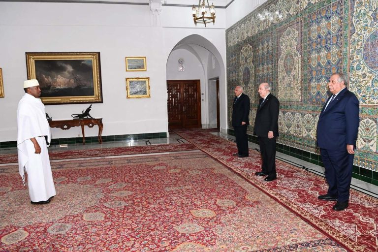 Somalia’s New Ambassador to Algeria Yusuf Hassan Ahmed (Yusuf Jeego) Presents Credentials