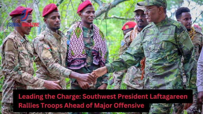 Southwest President Laftagareen Rallies Troops Ahead of Major Anti-Al-Shabaab Offensive