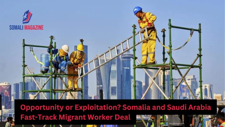 Somalia and Saudi Arabia Push Forward Migrant Worker Deal Amid Rights Concerns