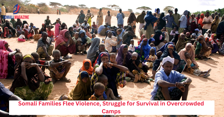 Somali Families Flee Violence, Struggle for Survival in Overcrowded Camps