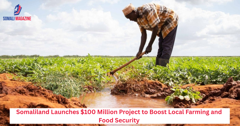 Somaliland Launches $100 Million Project to Boost Local Farming and Food Security