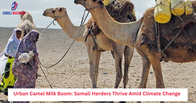 Urban Camel Milk Boom: Somali Herders Thrive Amid Climate Change