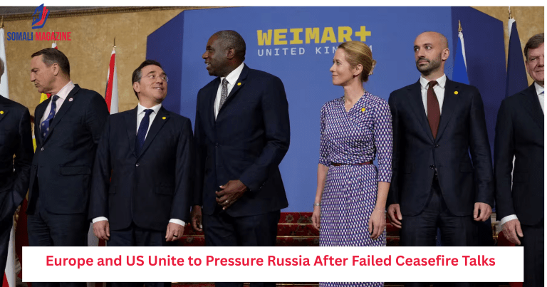 Europe and US Unite to Pressure Russia After Failed Ceasefire Talks