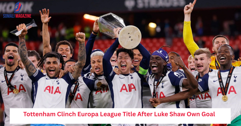 Tottenham Clinch Europa League Title After Luke Shaw Own Goal