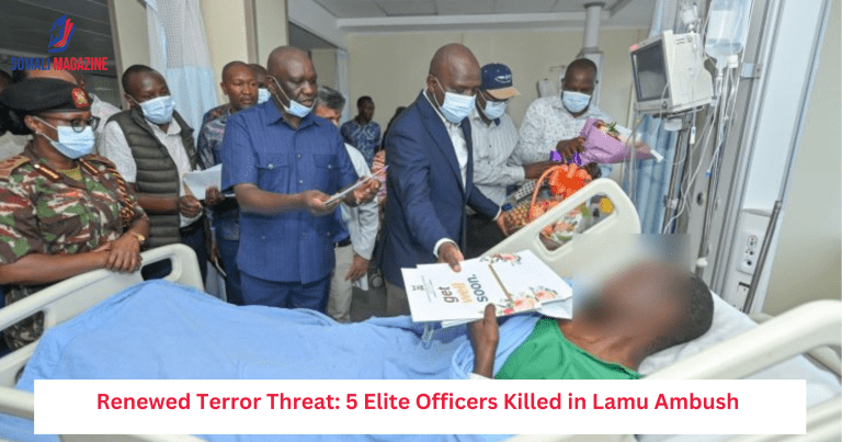 Renewed Terror Threat: 5 Elite Officers Killed in Lamu Ambush