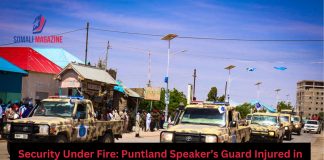 Tensions Rise in Garowe as Puntland Speaker’s Guard Injured in Police Operation