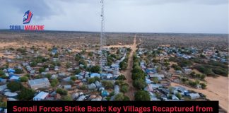 Somali Forces Recapture Key Villages from Al-Shabaab in Middle Shabelle