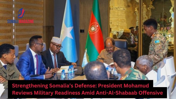 President Mohamud Assesses Military Readiness Amid Intensified Anti-Al-Shabaab Campaign