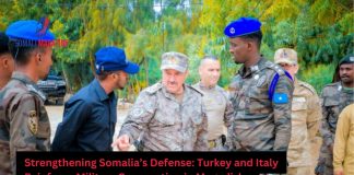 Turkey and Italy Deepen Military Cooperation with Somalia in Back-to-Back Security Talks