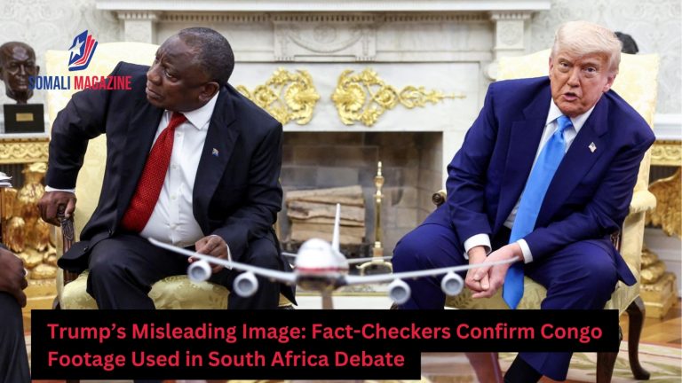 Trump’s Misleading Image Sparks Controversy in South Africa Talks