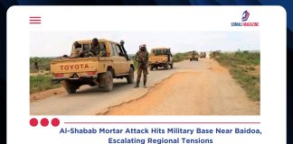 Al-Shabab Targets Military Base Near Baidoa in Escalating Mortar Attack