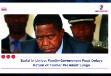 Former President Lungu’s Burial in Limbo as Family-Government Feud Escalates