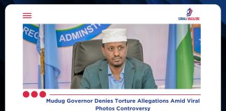 Mudug Governor Denies Torture Allegations Amid Viral Photos Controversy