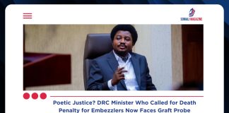 Poetic Justice? DRC Minister Who Threatened Embezzlers with Death Now Faces Graft Probe