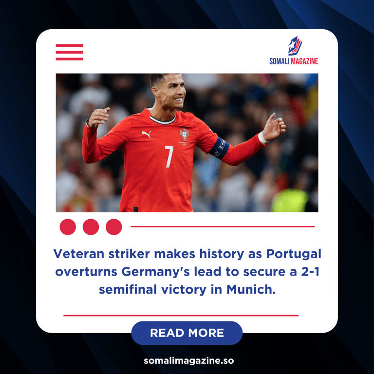 Ronaldo’s Winner Sends Portugal to UEFA Nations League Final