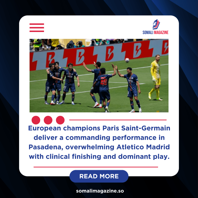 PSG Crush Atletico Madrid 4-0 to Begin Club World Cup Campaign in Style