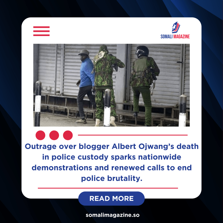 Kenyan Police Officer Arrested After Fatal Shooting During Protests