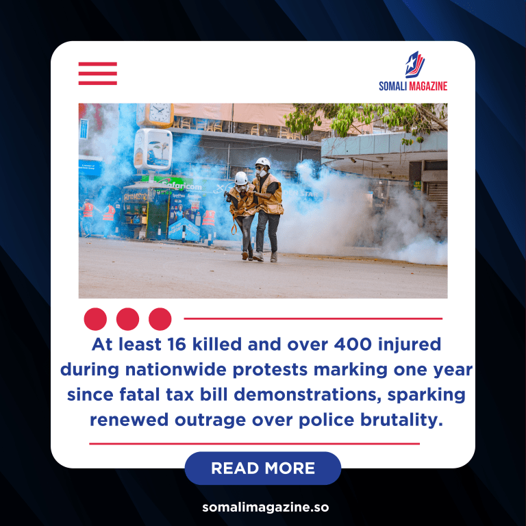 Deadly Protests Rock Kenya as Police Crack Down on Demonstrators
