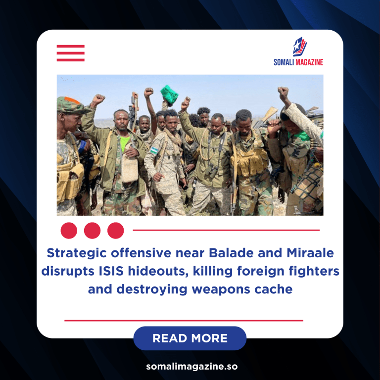 Puntland Forces Eliminate Over 35 ISIS Militants in Major Counterterrorism Operation