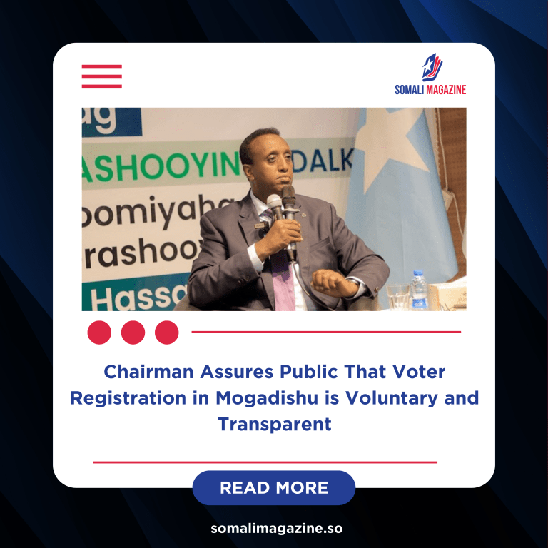 Somalia’s Electoral Commission Denies Forced Voter Registration Claims