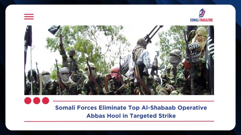 Top Al-Shabaab Operative Abbas Hool Dies from Injuries After Somali Military Strike