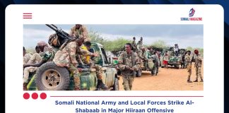 Somali National Army Launches Joint Offensive Against Al-Shabaab in Hiiraan Region