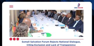 Somali Salvation Forum Rejects National Dialogue Over Exclusion and Transparency Concerns